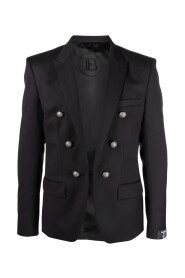 Double-breasted Effect Blazer