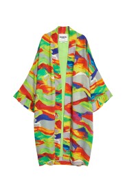 Oversized Patterned Kimono