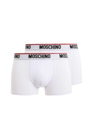Moschino - Boxer para Hombre Blanco - BiPack White