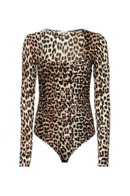 leopard print bodysuit