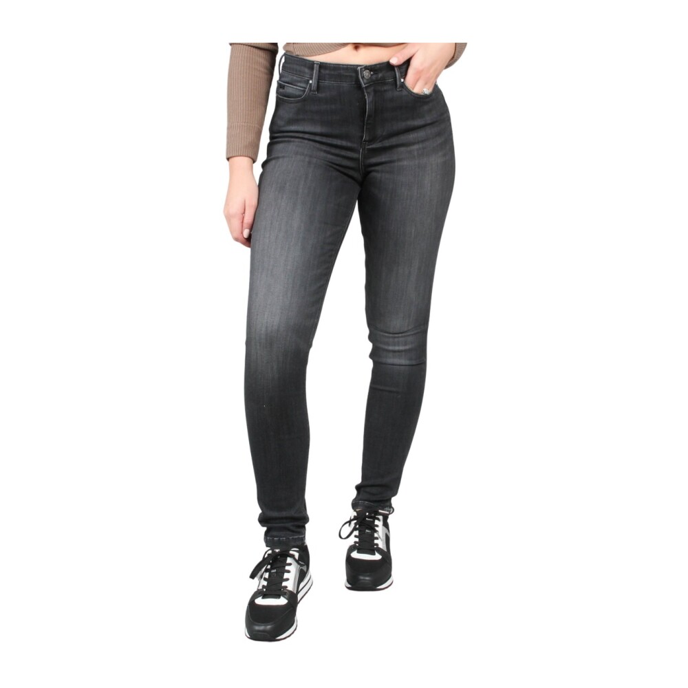 Guess 1981 Skinny Jeans , Zwart, Dames online kopen