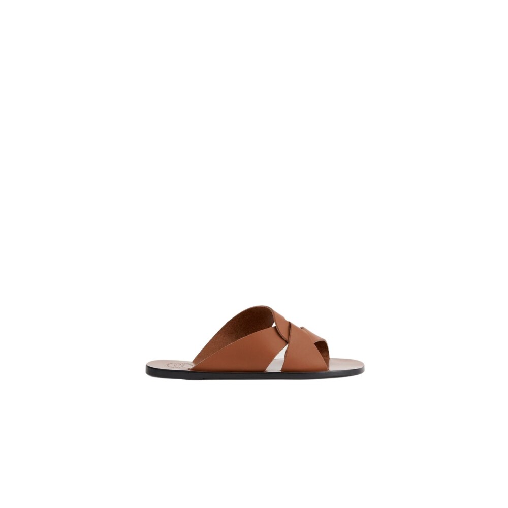 Flat leather sandals Allai