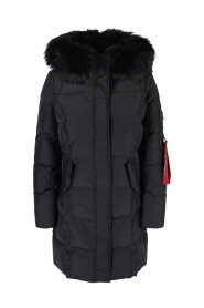 Verbier jacket Fake fur Black/Black