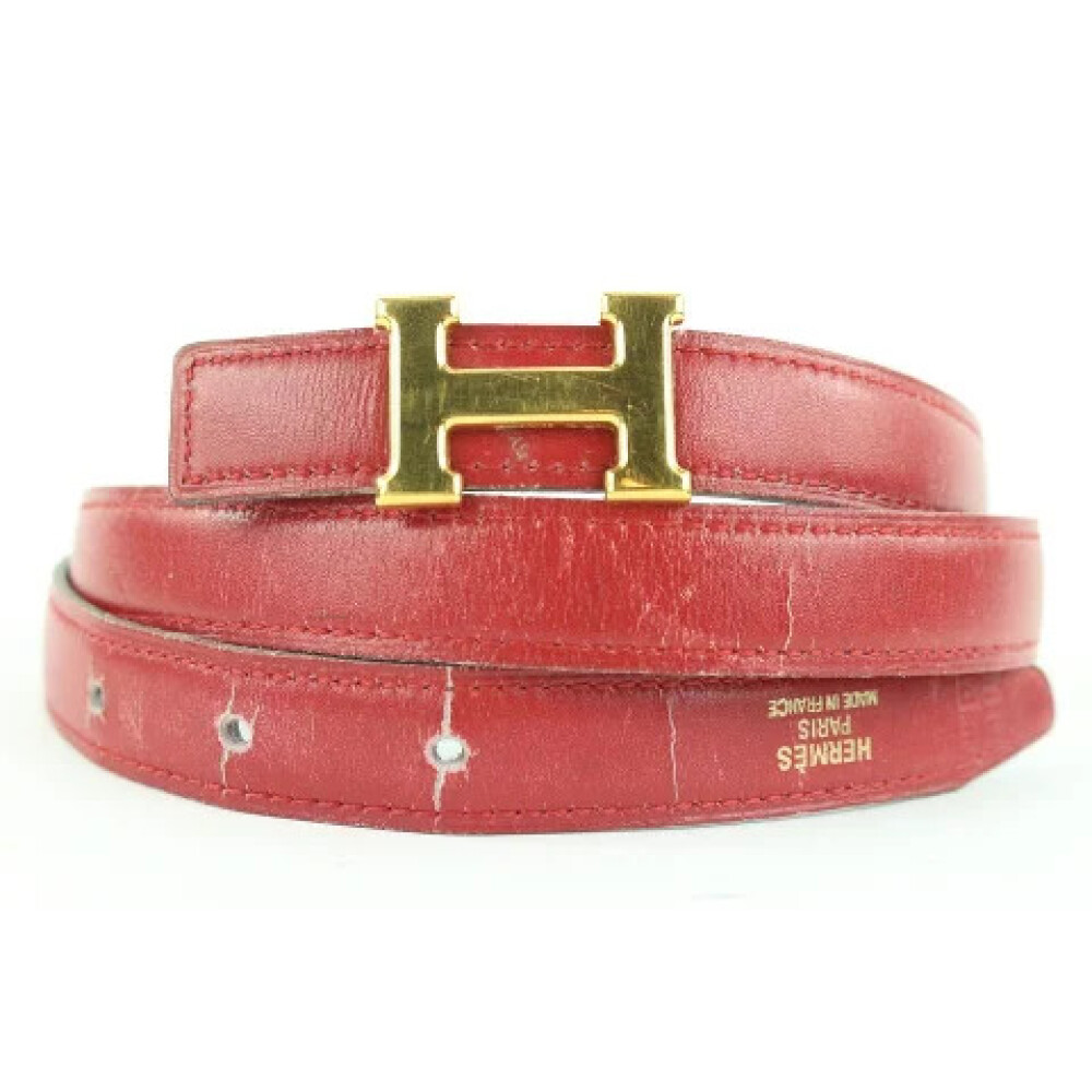Hermès Vintage Pre-owned Belts Röd, Dam