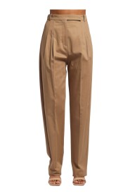 High waist trousers with double peces