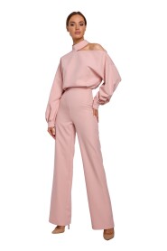 Jumpsuit With Puffed Sleeves