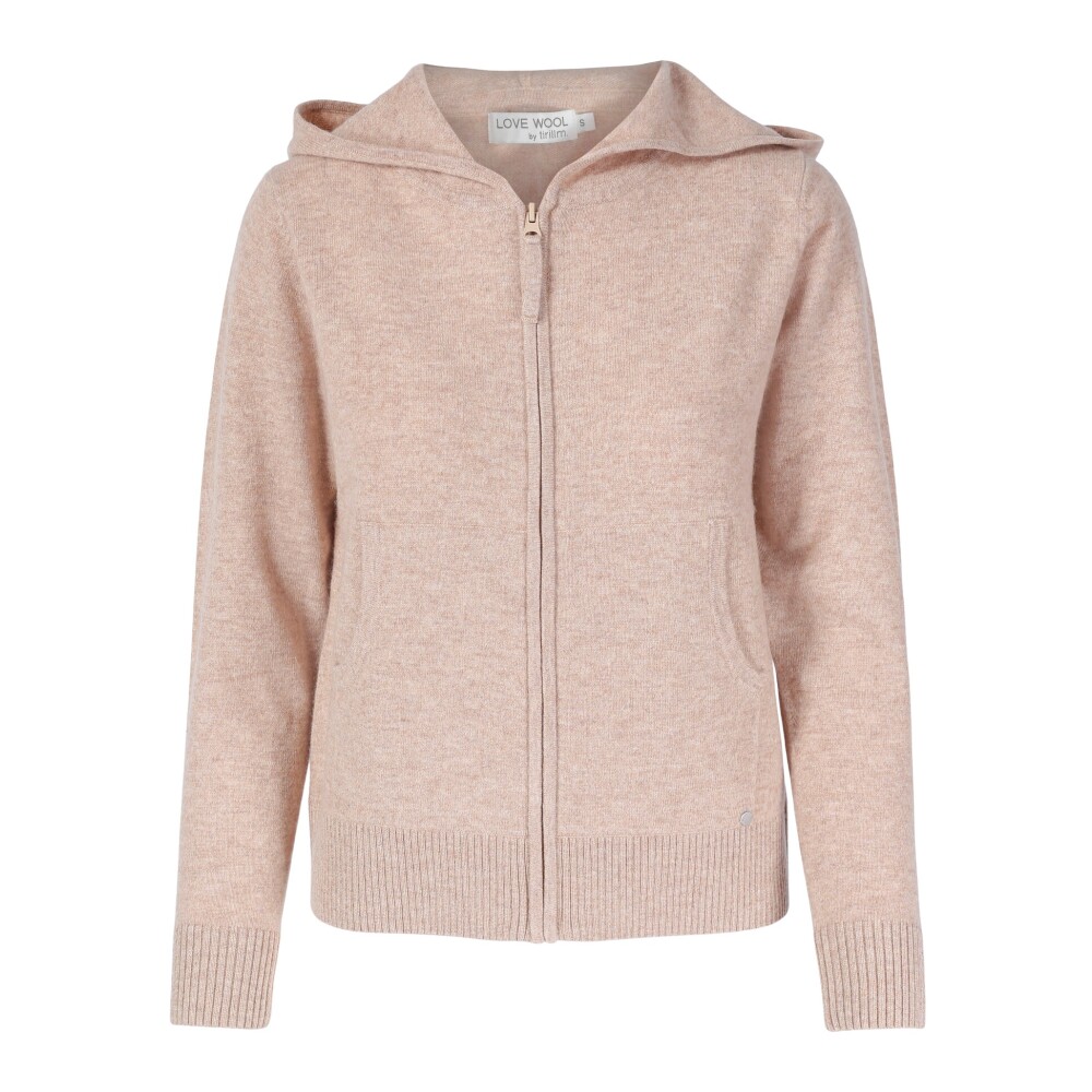 Pink ADA MERINOULL HETTEJAKKE | tirillm | Hettegensere Beige ALEXA KORTERMET GENSER | tirillm | Overdeler | Miinto.no
