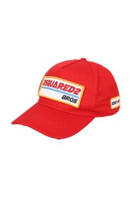 Cap with logo on the separate front