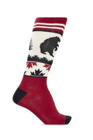 Socks with animal pattern