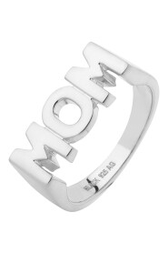Sølv Maria Black Mom Ring Smykker
